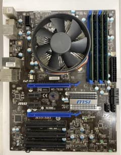 PCパーツセット i7 CPU(クーラ付)マザーボード DDR3メモリ8Gのサムネイル