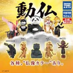 動仏　フィギュア　ガチャ　全10種　コンプリート　動物　仏のサムネイル
