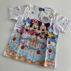 Thumbnail of 東京ディズニーリゾートミッキー 誕生日デザイン Tシャツ 110