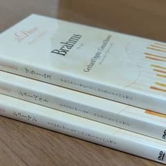 【美品・ピアノ解説DVD3枚セット‐中古】シューマン、シューベルト、ブラームス編 美品・ピアノ解説DVD3枚セット‐中古】シューマン、シューベルト