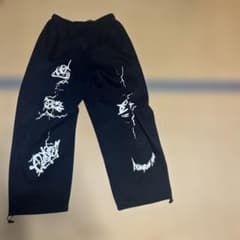 黒　スウェットパンツ y2k ストリートのサムネイル