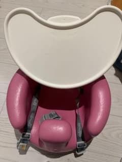 【ベビーチェアバンボ】(ピンク) テーブル付きのサムネイル
