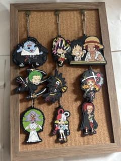 ワンピース ラバーマスコット 8種セットのサムネイル