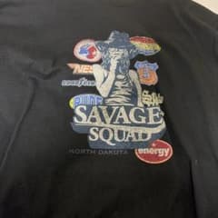 HALHAM SAVAGE SQUAD Tシャツ ブラック Mのサムネイル