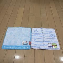 すみっコぐらし しろくま ぺんぎん？ ミニタオル 2枚セットのサムネイル