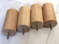 無印良品  ベッド脚 12cm  4本セットのサムネイル
