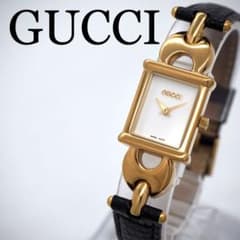 396 稼働 GUCCI レディース 時計 1800L チェンジバンド ゴールド