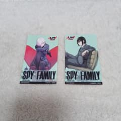 SPY × FAMILY 점프 숍 스티커 2 장