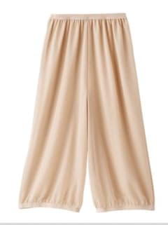 【新品】ペチパンツ ペチコート ロング ガウチョ用 80cm ベージュ Ｍサイズのサムネイル