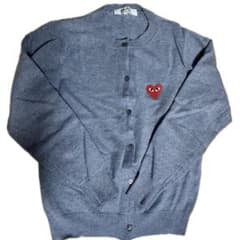 PLAY COMME DES GARCONS ロゴカーディガン　ハートロゴのサムネイル