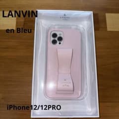 상태좋음 LANVIN en Bleu iPhone12/12Pro 케이스 상자 포함