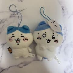 ちいかわ ぬいぐるみ キーホルダー ハチワレ 2点セットのサムネイル