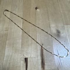 ぴー様 K18 切子 キリコ ネックレス 造幣局 チェーン アンティーク