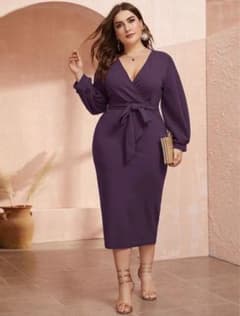 SHEIN ワンピース　ドレス　プラスサイズのサムネイル