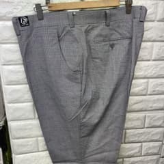 超特大サイズ！新品メンズスラックスパンツ　ウエストサイズ120 ゴルフパンツのサムネイル
