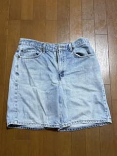 90s Levi’s 505 W34 デニムショーツ ライトブルー リーバイスのサムネイル