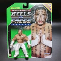 WWE WWF 新品未開封 ハズブロ風フィギュア ハクシ 新崎人生 - メルカリ