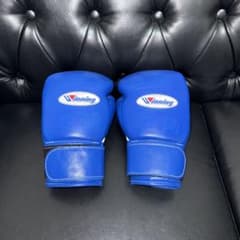 【極美品】winning　10oz　グローブ　ブルー　正規品　MS-300B 極美品】winning ボクシンググローブ 10oz 青MS-300B - メルカリ