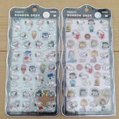 PEANUTS ボンボンドロップシール 2種セットのサムネイル