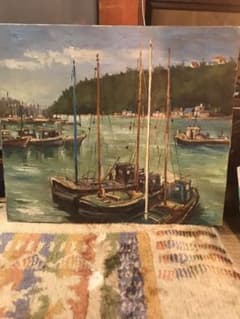 油絵 風景のサムネイル