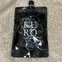 KURO クリームシャンプー ナチュラルブラック400g - メルカリ