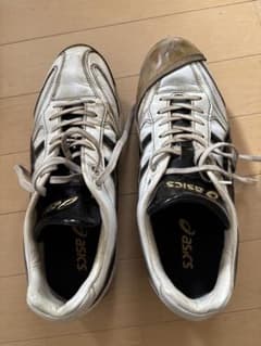 asics ホワイト/ブラック スパイクのサムネイル