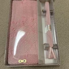 帯締め、帯揚げセット　ピンクのサムネイル