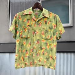 50s PENNEY'S TOPFLIGHT レーヨンシャツ ビンテージのサムネイル