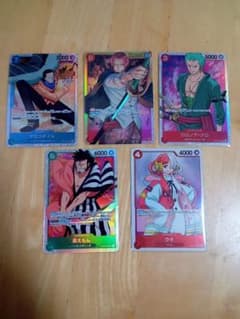 ワンピース　カード　シャンクスSEC＋おまけのサムネイル