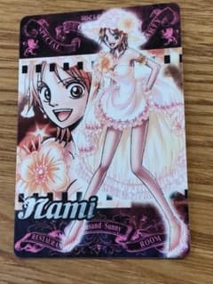 ワンピース　ナミ　グミ　カード　スペシャルパーティー ワンピース グミカード スペシャルパーティー ナミ ウェディング