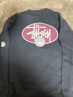 old stussy スウェット xl 銀タグ クラウンロゴ 00s - メルカリ
