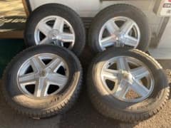 シボレートレイルブレイザー純正 17インチ＆245/65R17スタッドレス 