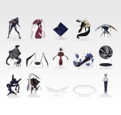 エヴァンゲリオン 一番くじ Ｆ賞アクリルスタンド 15体コンプリートセットのサムネイル