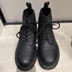 Dr. Martens レディース ワークブーツ ブラックのサムネイル