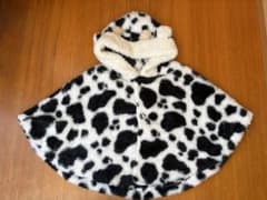 うし柄ベビーポンチョ 70-80cmのサムネイル