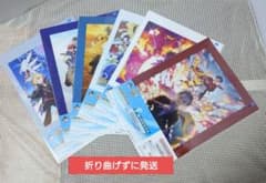一番くじ ポケマス　F賞　クリアポスター　6種 セット売りのサムネイル