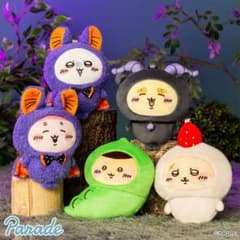 S*o様 ちいかわ ハロウィン がま口ポーチ 5種セット ぬいぐるみ マスコットのサムネイル