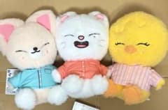 SKZOO ふわふわボア パジャマぬいぐるみ