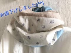 春夏用☆スヌード ハンドメイド☆ブルー系No.4のサムネイル