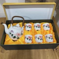 中国茶器セット 急須 湯呑み 6客セットのサムネイル