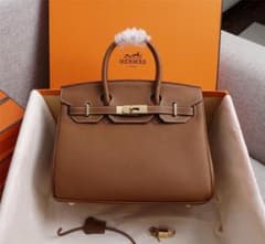 HERMES Birkin Brown Handbag