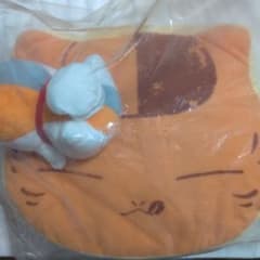 나츠메 친구장 이치 반 쿠지 냥코 선생님 카후 (B 상 팬케이크 쿠션) 약 36cm