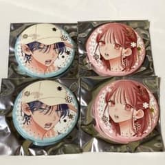 春の嵐とモンスター ミユキ蜜蜂 缶バッジ メロンブックス 春モン 花と