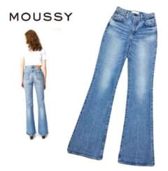 MOUSSY MVS FLARE ヴィンテージストレッチ フレアパンツ 27 - メルカリ