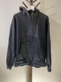 【メンズパーカー冬用】黒メンズパーカー サイズXL