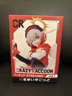 CRAZY RACCOON 피규어-STREAMER- vol.1