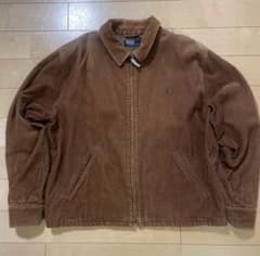 Polo Ralph Lauren コーデュロイ ジャケット ジップアップ 短丈 - メルカリ