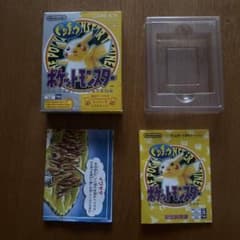ソフト無　ゲームボーイ ポケットモンスター ピカチュウ 箱・説明書付きのサムネイル