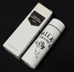MILK ミニ ステンレスボトル ホワイト 140mlのサムネイル