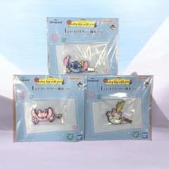 一番くじDisney 〈スティッチ〉Ｉ賞いろいろラバー雑貨 （ヘアクリップ3種） - 2